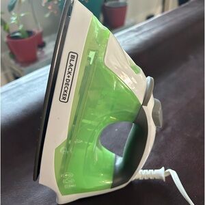 Black and decker steam iron. New never used.